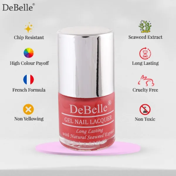 DeBelle_Gel_Nail_Lacquer_Princess_Belle_Orange_Red_Nail_Polish_8_Ml