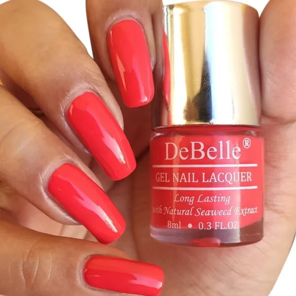 DeBelle_Gel_Nail_Lacquer_Princess_Belle_Orange_Red_Nail_Polish_8_Ml