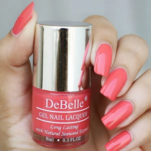 DeBelle_Gel_Nail_Lacquer_Princess_Belle_Orange_Red_Nail_Polish_8_Ml