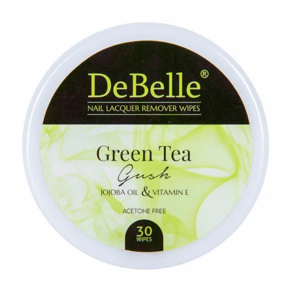 DeBelle_Nail_Lacquer_Remover_Wipes_Green_Tea_Gush