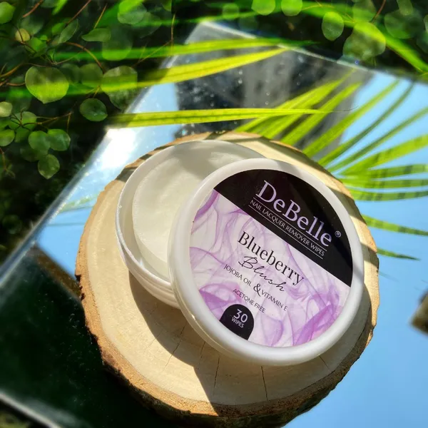 DeBelle_Nail_Lacquer_Remover_Wipes_Lime_Lush_Blueberry_Blush