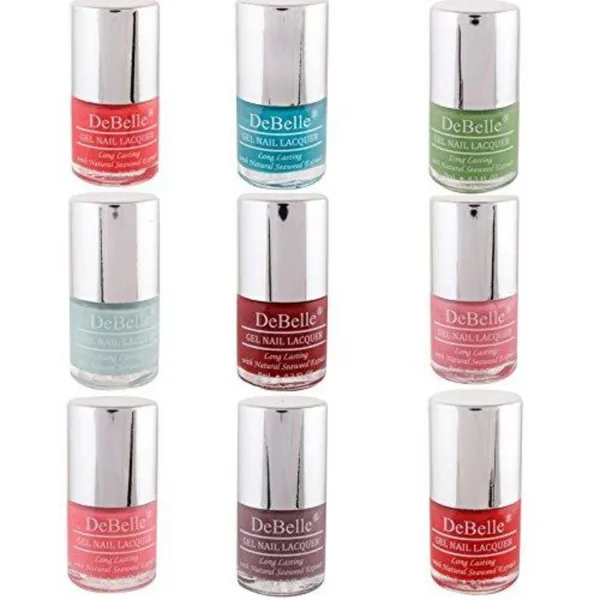 DeBelle_Gel_Nail_Lacquer_Multicolor_Combo_Set_Of_9