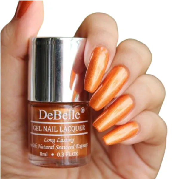 DeBelle_Gel_Nail_Lacquer_Aurora_Amber_With_Copper_Orange_Glitter_Nail_Polish_8_Ml