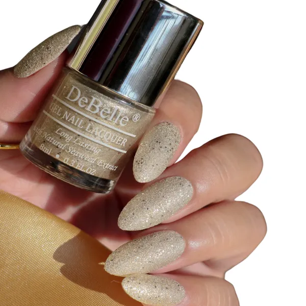 DeBelle_Gel_Nail_Lacquer_Sirius_Gold_With_Silver_Glitter_Nail_Polish_8_Ml