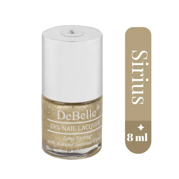 DeBelle_Gel_Nail_Lacquer_Sirius_Gold_With_Silver_Glitter_Nail_Polish_8_Ml