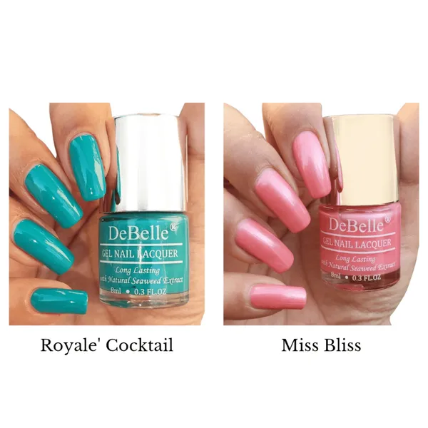 DeBelle_Fleur_De_Pearl_Gift_Set_Of_2_Nail_Polishes_Royale_Cocktail_Miss_Bliss_16_Ml