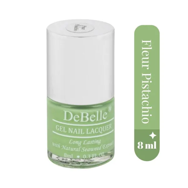 DeBelle_Gel_Nail_Lacquer_Fleur_Pistachio_Turquoise_Mint_Green_Nail_Polish_8_Ml