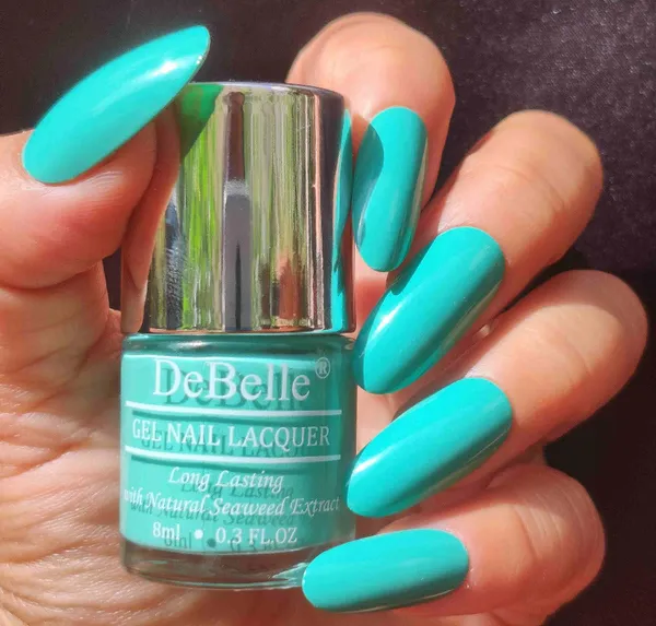 DeBelle_Gel_Nail_Lacquer_French_Hydrangea_Turquoise_Green_Nail_Polish_8_Ml