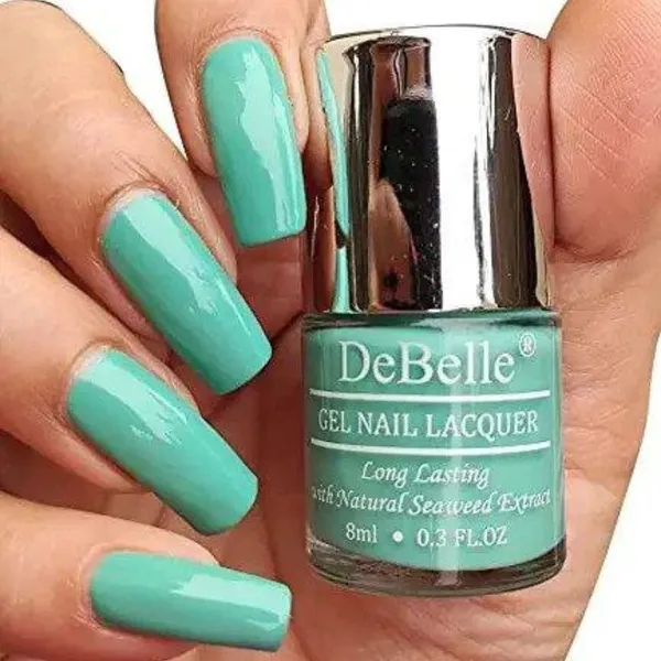 DeBelle_Gel_Nail_Lacquer_French_Hydrangea_Turquoise_Green_Nail_Polish_8_Ml
