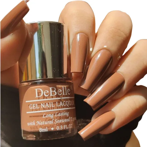 DeBelle_Gel_Nail_Lacquer_Toffee_Rose_Choco_Brown_Nail_Polish_8_Ml