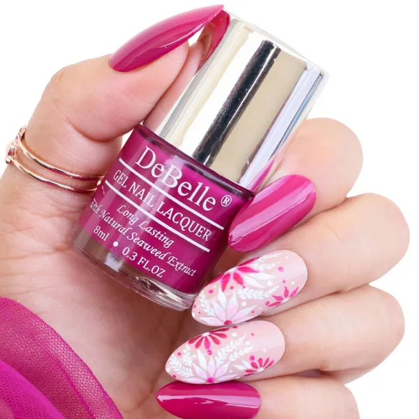 DeBelle_Gel_Nail_Lacquer_Camellia_Berry_Viva_Magenta_Nail_Polish_8_Ml