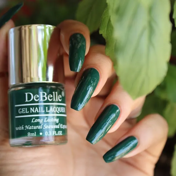 DeBelle_Gel_Nail_Lacquer_Hyacinth_Folio_Bottle_Green_Nail_Polish_8_Ml