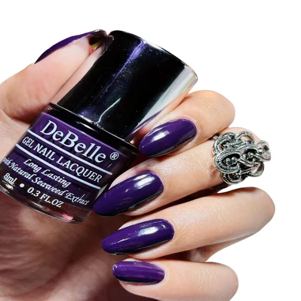 DeBelle_Gel_Nail_Lacquer_Royale_Viola_Dark_Violet_Nail_Color_8_Ml