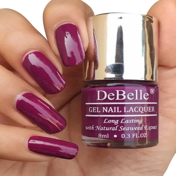 DeBelle_Gel_Nail_Lacquer_Luxe_Lotus_Deep_Magenta_Nail_Polish_8_Ml