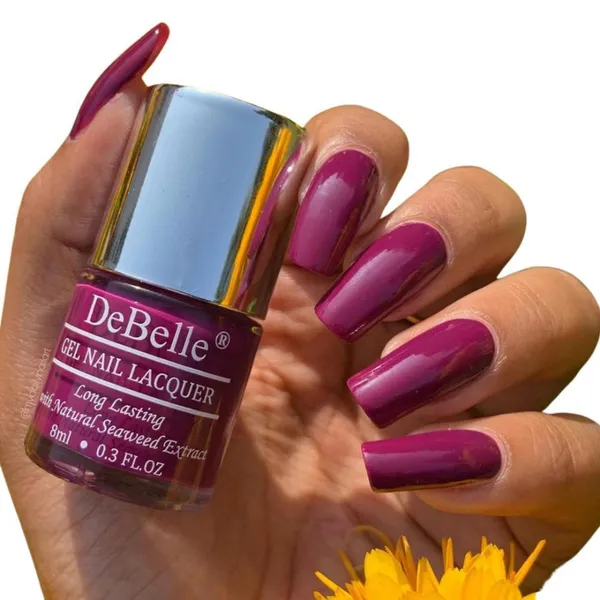DeBelle_Gel_Nail_Lacquer_Luxe_Lotus_Deep_Magenta_Nail_Polish_8_Ml