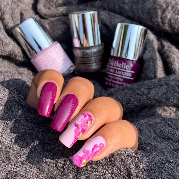 DeBelle_Gel_Nail_Lacquer_Luxe_Lotus_Deep_Magenta_Nail_Polish_8_Ml