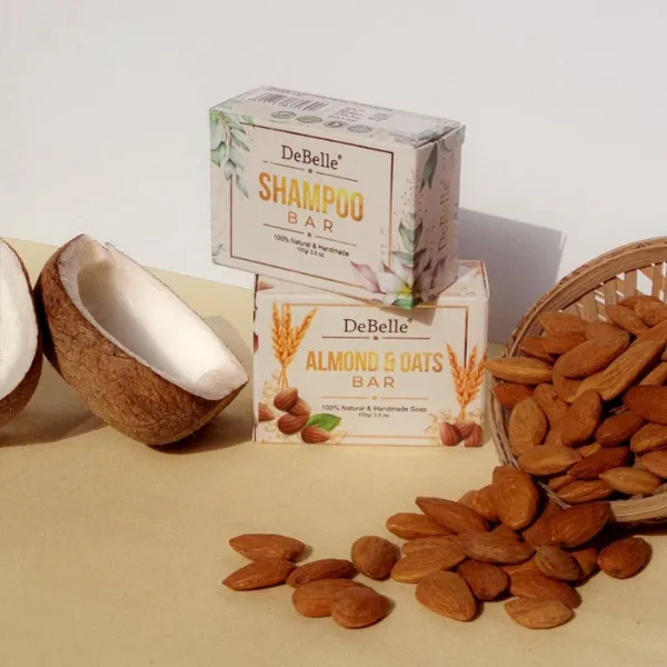 DeBelle_Handmade_Soaps_Combo_Almond_Oats_Bar_Shampoo_Bar