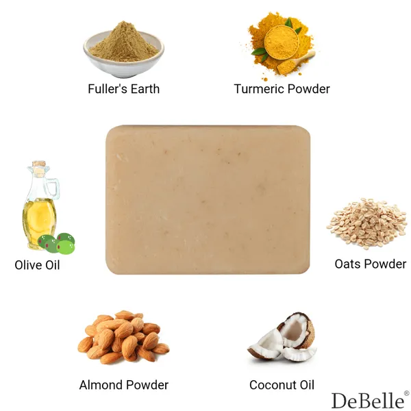 DeBelle_Handmade_Soaps_Combo_Almond_Oats_Bar_Shampoo_Bar