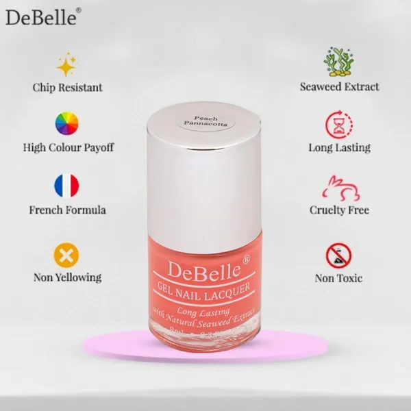 DeBelle_Gel_Nail_Lacquer_Peach_Pannacotta_Creamy_Peach_8_Ml