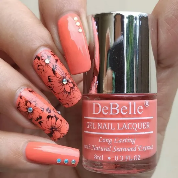 DeBelle_Gel_Nail_Lacquer_Peach_Pannacotta_Creamy_Peach_8_Ml