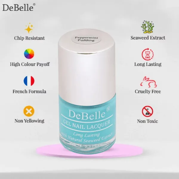 DeBelle_Gel_Nail_Lacquer_Peppermint_Pudding_Mint_Green_8_Ml