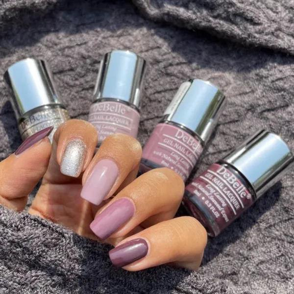 DeBelle_Gel_Nail_Polish_Combo_Set_Of_4_Berry_Pastels