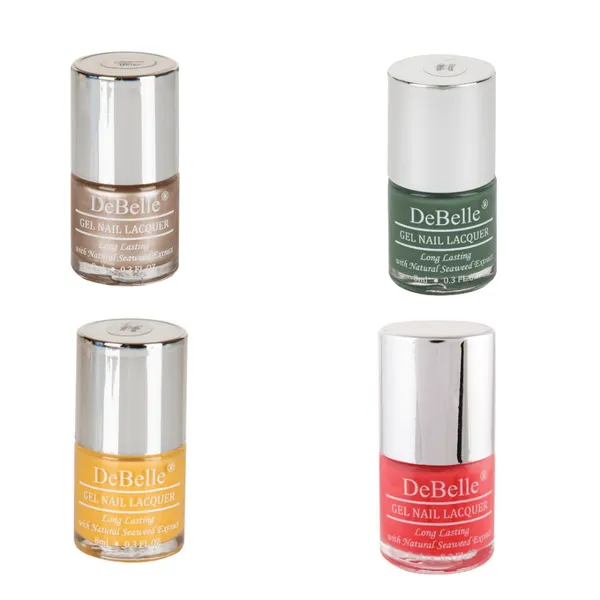 DeBelle_Gel_Nail_Lacquers_Combo_Set_Of_4_Melonberry_Pastels