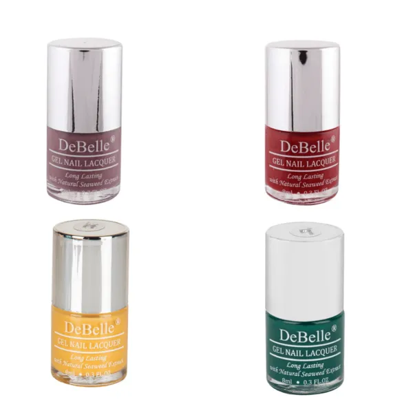 DeBelle_Gel_Nail_Polish_Combo_Of_4_Berry_Punch_Pastels