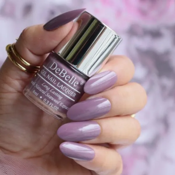 DeBelle_Gel_Nail_Lacquer_Mauve_Orchid_Lime_Lush_Nail_Lacquer_Remover_Wipes_Combo