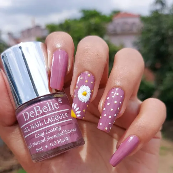 DeBelle_Gel_Nail_Lacquer_Mauve_Orchid_Lime_Lush_Nail_Lacquer_Remover_Wipes_Combo