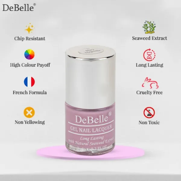 DeBelle_Gel_Nail_Lacquer_Mary_Magnolia_Lime_Lush_Nail_Lacquer_Remover_Wipes_Combo