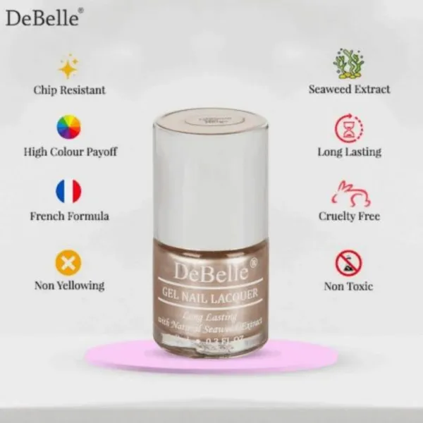 DeBelle_Gel_Nail_Lacquer_Chrome_Beige_Lime_Lush_Nail_Lacquer_Remover_Wipes_Combo