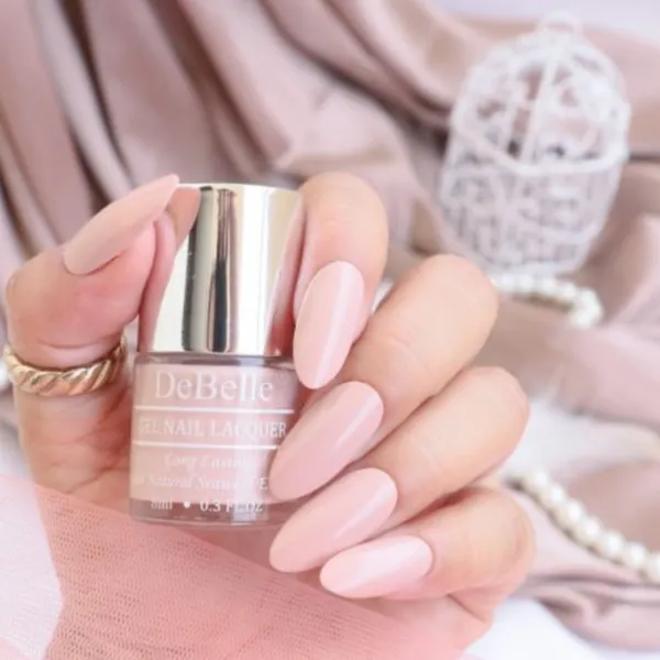 DeBelle_Gel_Nail_Lacquer_Peony_Blossom_Lime_Lush_Nail_Lacquer_Remover_Wipes_Combo