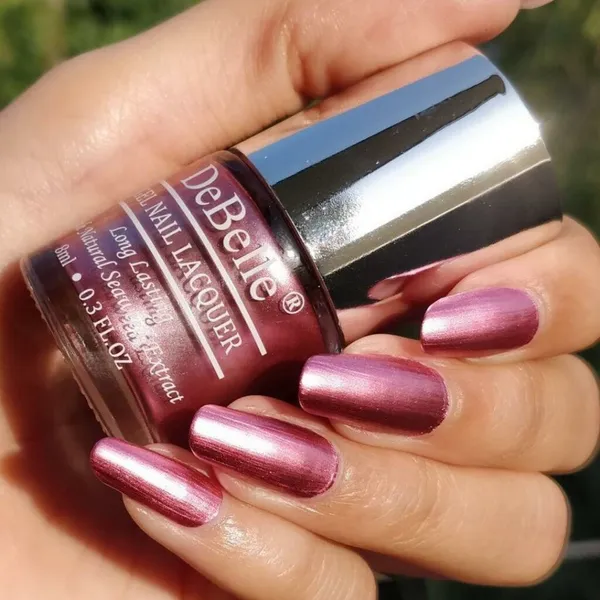 DeBelle_Gel_Nail_Lacquer_Chrome_Glaze_Lime_Lush_Nail_Lacquer_Remover_Wipes_Combo