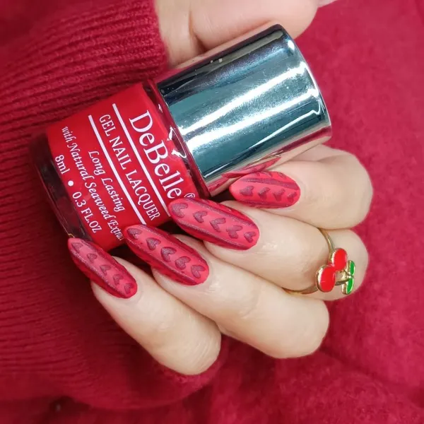 DeBelle_Gel_Nail_Lacquer_French_Affair_Lime_Lush_Nail_Lacquer_Remover_Wipes_Combo