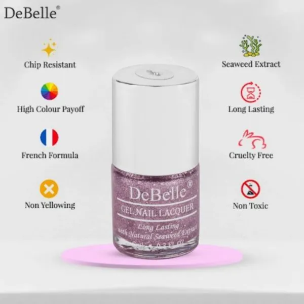 DeBelle_Gel_Nail_Lacquer_Ophelia_Lime_Lush_Nail_Lacquer_Remover_Wipes_Combo