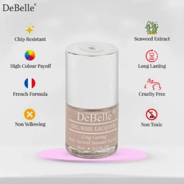 DeBelle_Gel_Nail_Lacquer_Aries_Lime_Lush_Nail_Lacquer_Remover_Wipes_Combo