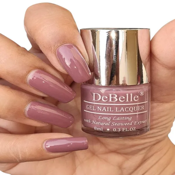 DeBelle_Gel_Nail_Lacquer_Majestique_Mauve_Matte_Top_Coat_Combo