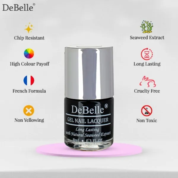 DeBelle_Gel_Nail_Lacquers_Combo_Of_2_Luxe_Noir_Caramelo_Yellow
