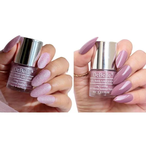 DeBelle_Gel_Nail_Lacquers_Combo_Of_2_Ophelia_Majestique_Mauve