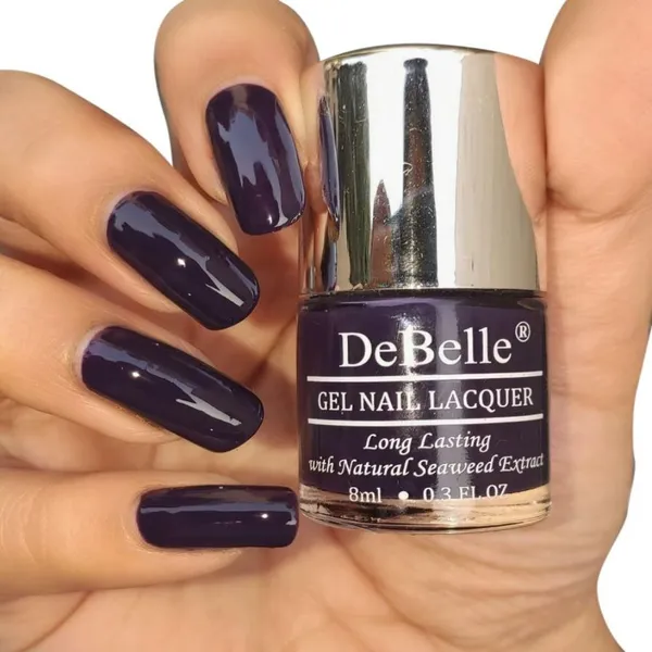 DeBelle_Gel_Nail_Lacquer_Royale_Viola_Matte_Top_Coat_Combo