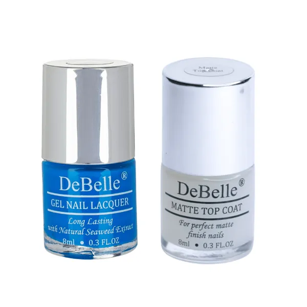 DeBelle_Gel_Nail_Lacquer_La_Azure_Matte_Top_Coat_Combo