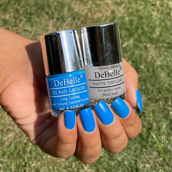 DeBelle_Gel_Nail_Lacquer_La_Azure_Matte_Top_Coat_Combo