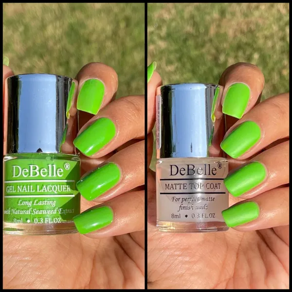 DeBelle_Gel_Nail_Lacquer_Matcha_Cookie_Matte_Top_Coat_Combo