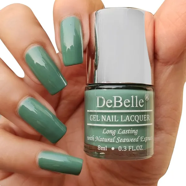 DeBelle_Gel_Nail_Lacquer_Asparagus_Fern_Sea_Green_Nail_Polish_8_Ml