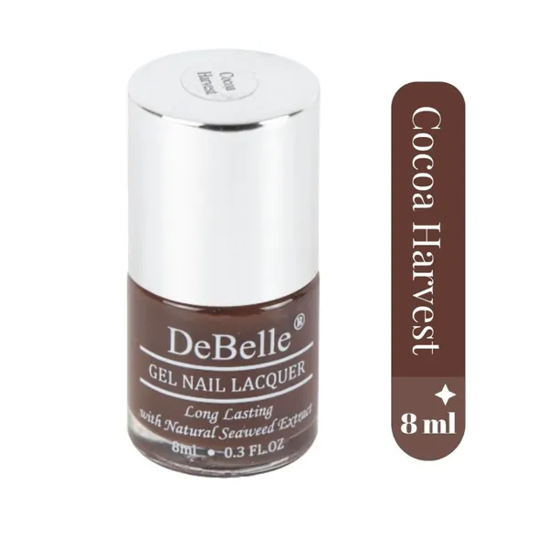 DeBelle_Gel_Nail_Lacquer_Cocoa_Harvest_Dark_Brown_Nail_Polish_8_Ml