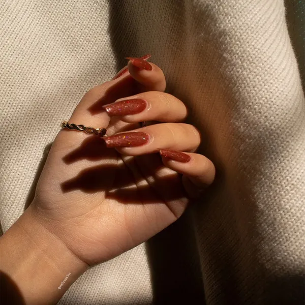 DeBelle_Gel_Nail_Lacquer_Starry_Walnut_Glitter_Dark_Brown_Nail_Polish_8_Ml