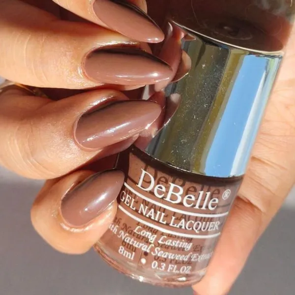 DeBelle_Gel_Nail_Lacquer_Woody_Chocolate_Chocolate_Brown_Nail_Polish_8_Ml