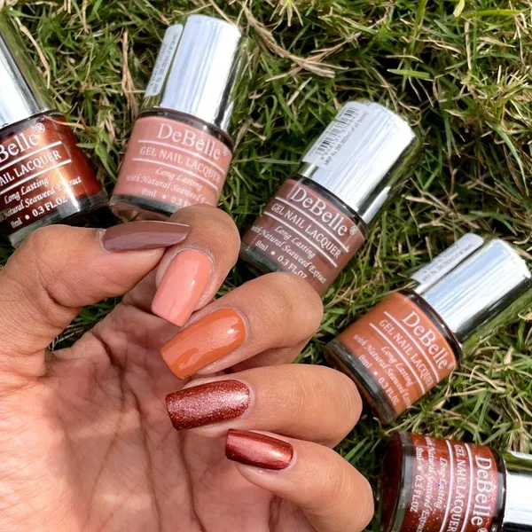 DeBelle_Gel_Nail_Polish_Combo_Of_5_Caramel_Chocolate_Skittles