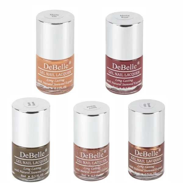 DeBelle_Gel_Nail_Lacquers_Combo_Of_5_Chili_Berry_Pastels